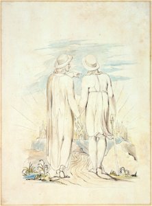 Illustrations to Robert Blair's The Grave , object 5 Friendship