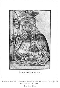 Illustrierte Geschichte d. sächs. Lande Bd. II Abt. 1 - 191 - Herzog Heinrich der Leo