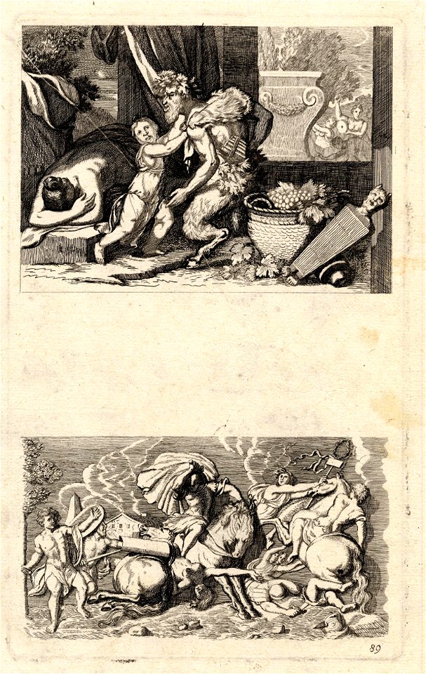 Illustrationen zur römischen Antike (Faun) ubs G 0859 II
