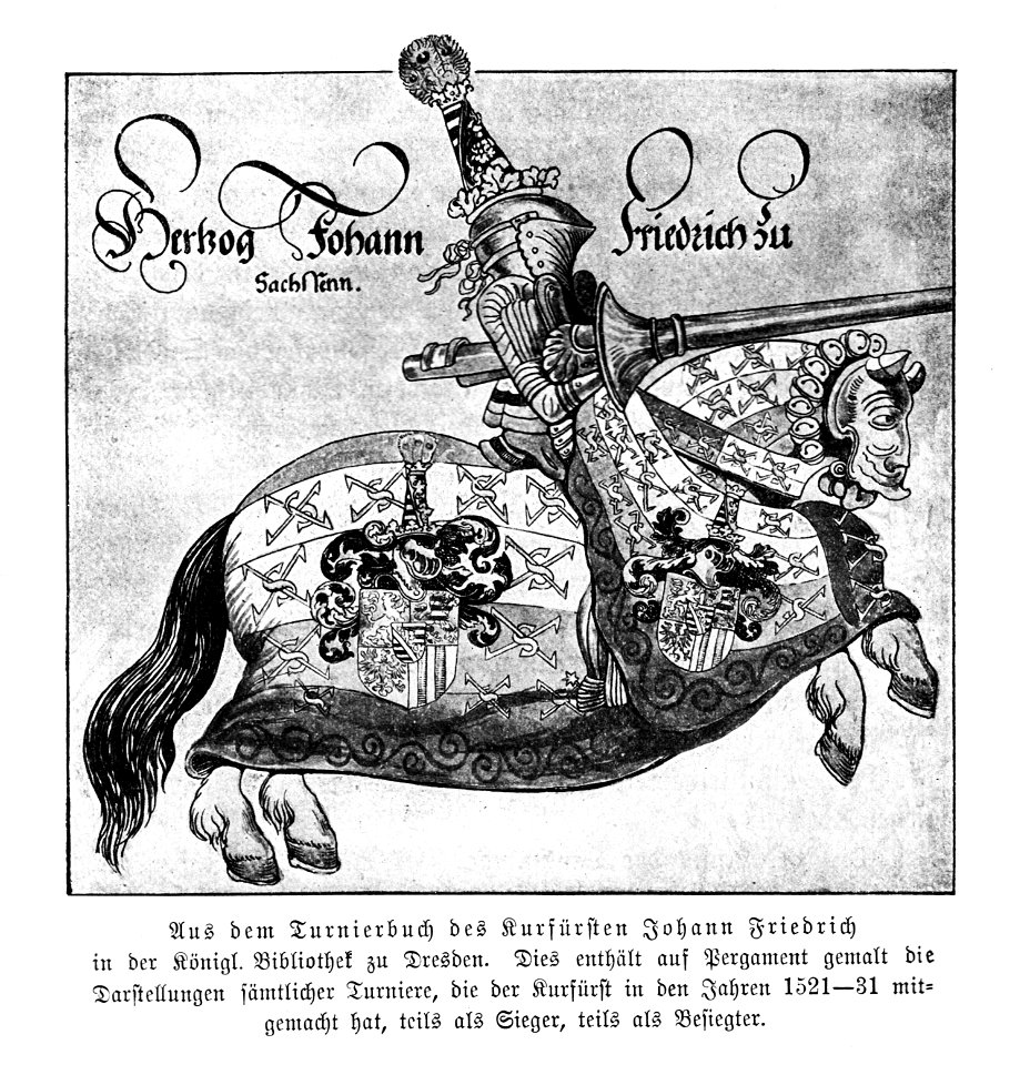 Illustrierte Geschichte d. sächs. Lande Bd. II Abt. 1 - 123 - Johann Friedrich zu Sachsen