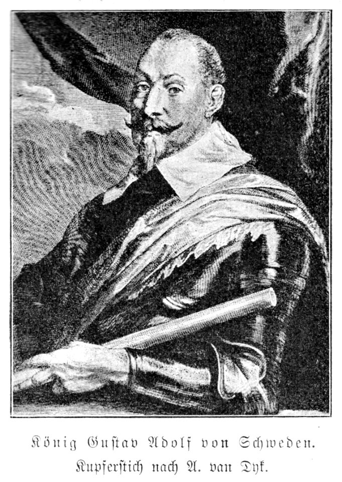 Illustrierte Geschichte d. sächs. Lande Bd. II Abt. 1 - 288 - König Gustav Adolf von Schweden