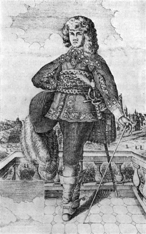 Illustrierte Geschichte d. sächs. Lande Bd. II Abt. 1 - 321 - Die vier Söhne Johann Georg I (cropped Moritz)