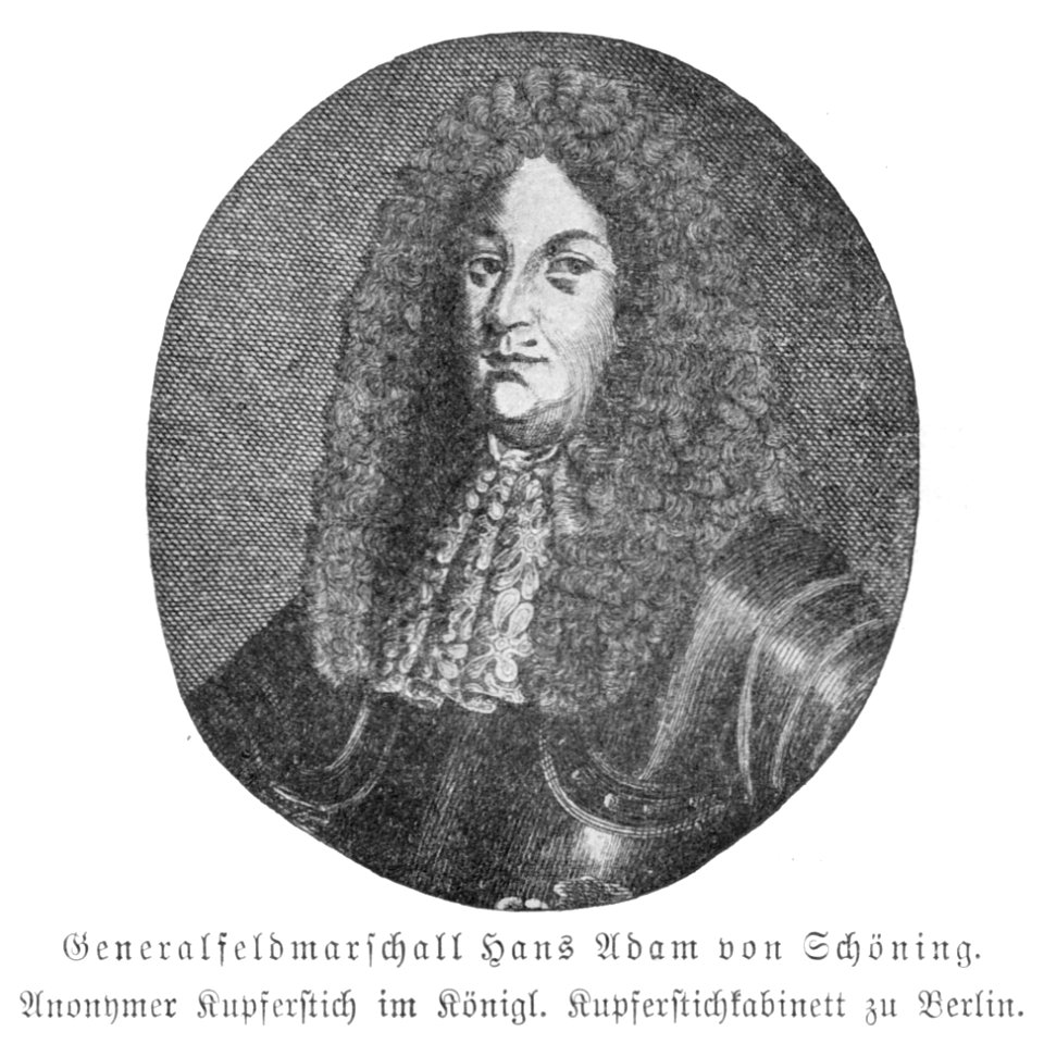 Illustrierte Geschichte d. sächs. Lande Bd. II Abt. 1 - 371 - Generalfeldmarschall Hans Adam von Schöning