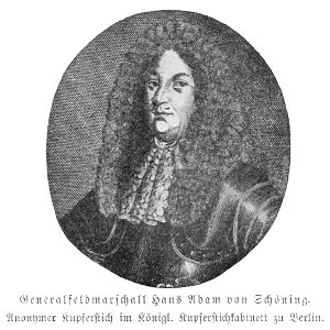 Illustrierte Geschichte d. sächs. Lande Bd. II Abt. 1 - 371 - Generalfeldmarschall Hans Adam von Schöning
