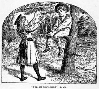 Illustrations by K. M. Skeaping for the Holiday Prize by E. D. Adams-pg-049-You are bewitched