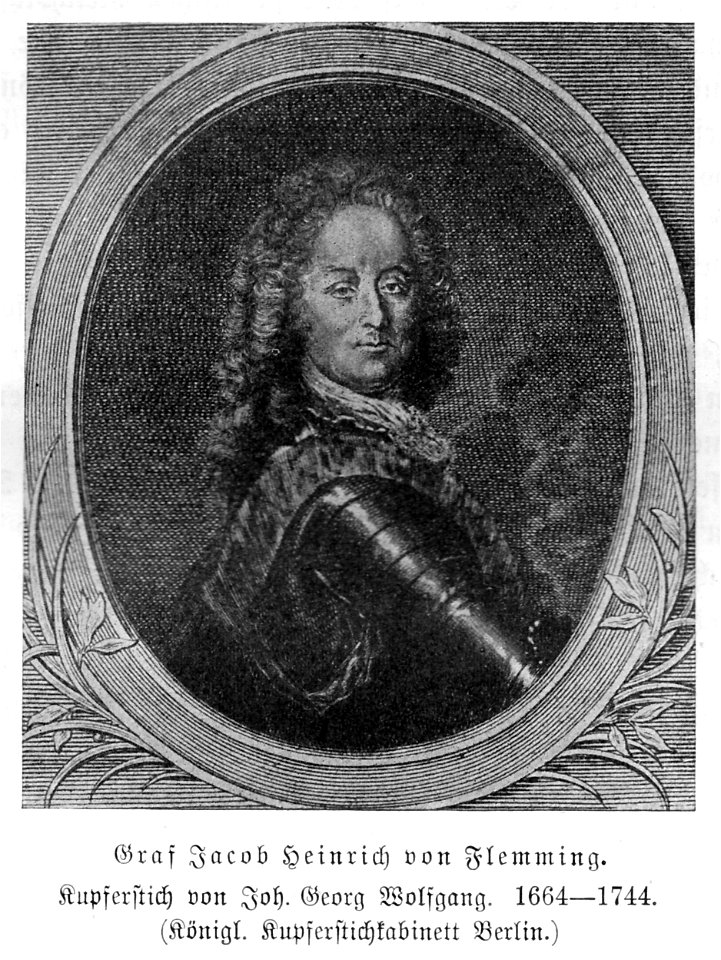 Illustrierte Geschichte d. sächs. Lande Bd. II Abt. 1 - 395 - Graf Jacob Heinrich von Flemming