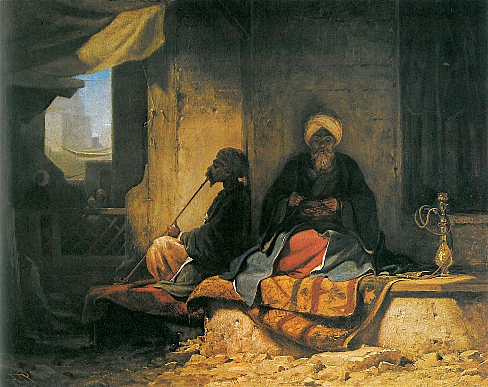 Im tuerkischen Basar (Spitzweg)