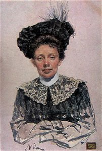 Ilya Repin. Portrait of a Woman (Art Museum of Georgia)