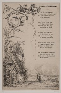 Illustration til De Tvende Kirketaarne, digt af A. Oehlenschläger (1)