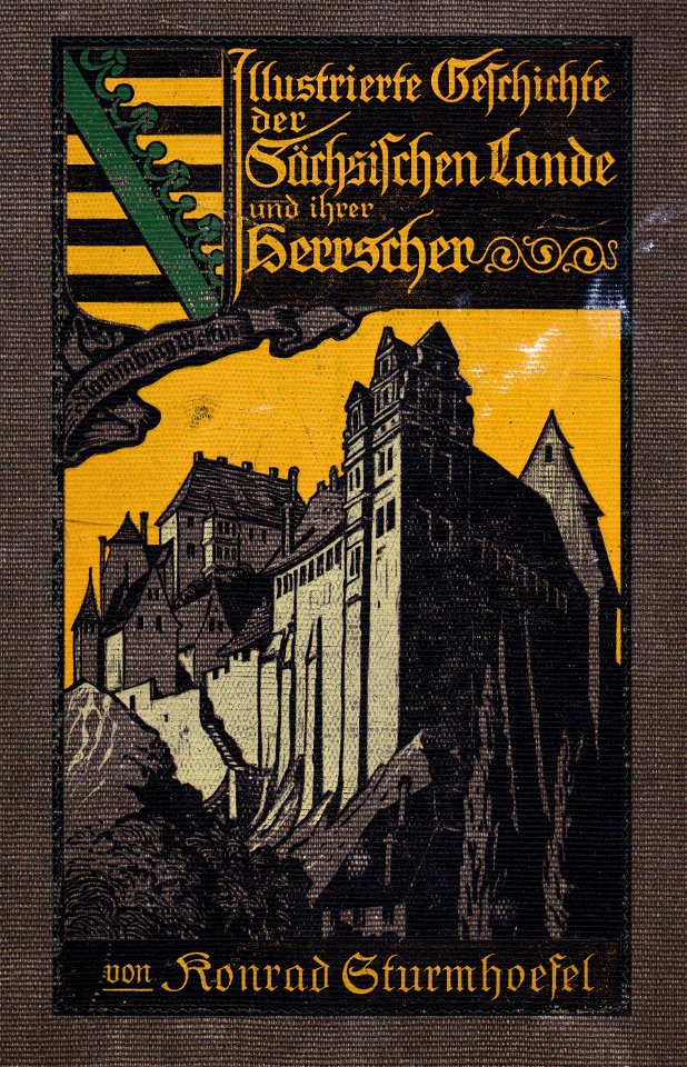Illustrierte Geschichte d. sächs. Lande Bd. II Abt. 1 - 000 Cover