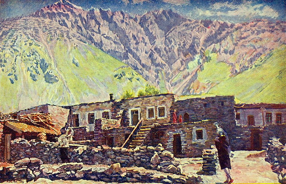 Ilya Mashkov - Georgia. Mount Shat and Village