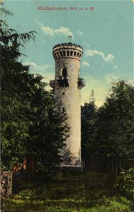 Ilmenau, Thüringen - Turm auf dem Kickelhahn (Zeno Ansichtskarten)