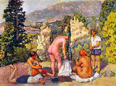 Ilya Mashkov - Sunbathing in the Crimea