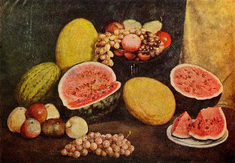 Ilya Mashkov - Still life with watermelon