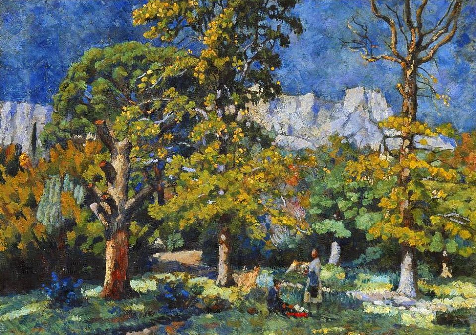 Ilya Mashkov - Crimea. Park in Alupka
