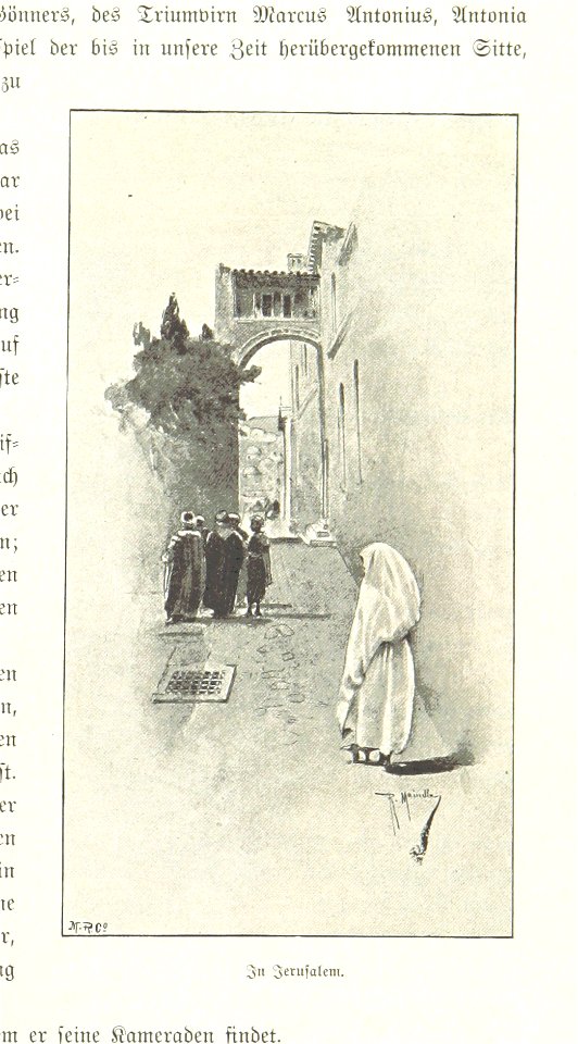 Image taken from page 161 of 'Pilgerritt. Bilder aus Palästina und Syrien ... Mit Illustrationen von R. Mainella' (11302259513)