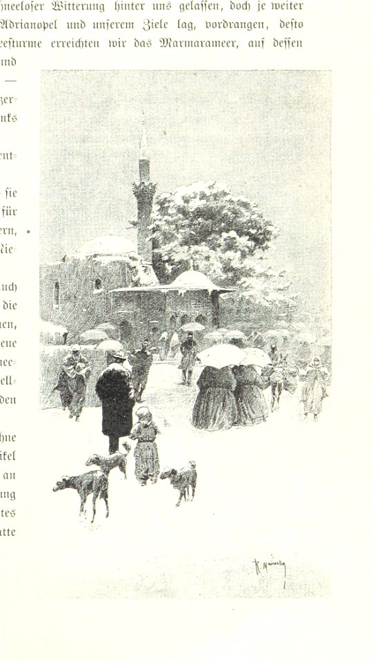 Image taken from page 13 of 'Pilgerritt. Bilder aus Palästina und Syrien ... Mit Illustrationen von R. Mainella' (11230167014)