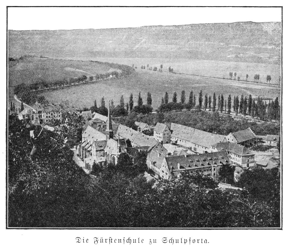 Illustrierte Geschichte d. sächs. Lande Bd. II Abt. 1 - 184 - Fürstenschule zu Schulpforta