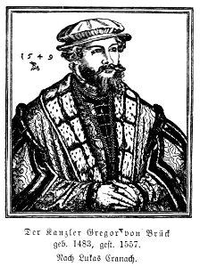 Illustrierte Geschichte d. sächs. Lande Bd. II Abt. 1 - 132 - Kanzler Gregor von Brück