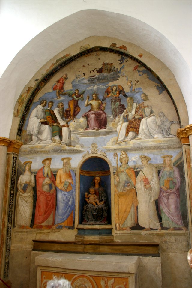 IMG 0882 - Perugia - Cappella di San Severo (Raffaello e Perugino) - Foto G. Dall'Orto - 5 ago 2006