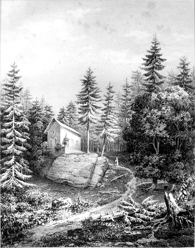 Im30 Album dauphiné T1 - Chapelle de St Bruno à la Grande Chartreuse (Isère), by AD versio II cropped