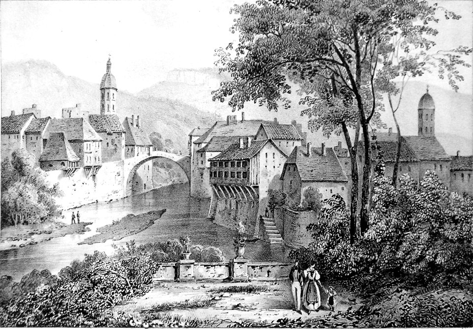 Im41 Album dauphiné T1 - Pont de Beauvoisin (Isère), by VC versio II cropped