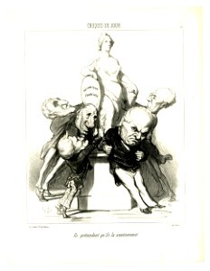 Ils prétendent qu'ils la soutiennent (They pretend they support her) (BM 1918,0511.155)