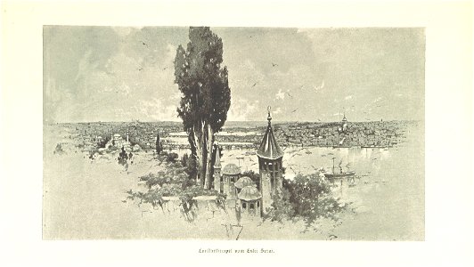 Image taken from page 17 of 'Pilgerritt. Bilder aus Palästina und Syrien ... Mit Illustrationen von R. Mainella' (11231302536)