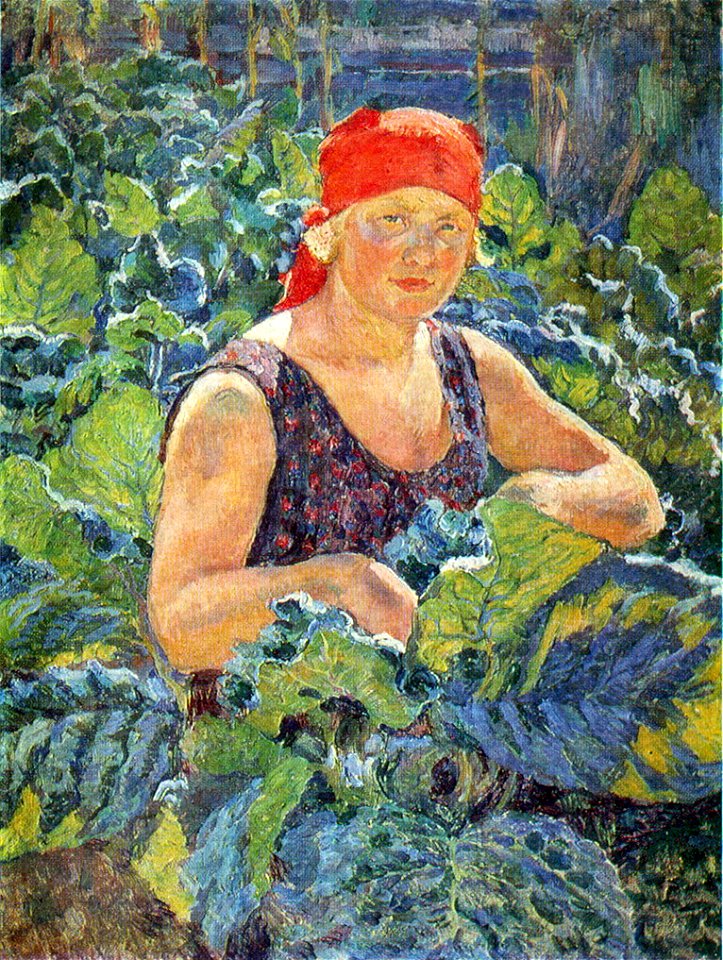 Ilya Mashkov - Girl on the tobacco plantation