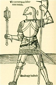 Image of a knight in armour, 1511