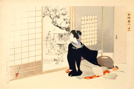 Imayō Bijin by Mizuno Toshikata 12