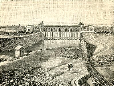 Imbocco del Canale Cavour a Chivasso