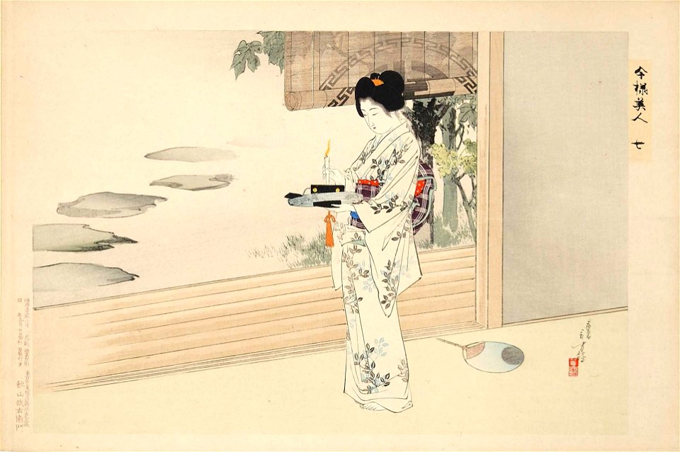 Imayō Bijin by Mizuno Toshikata 07