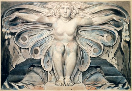 Illustrations to Robert Blair's The Grave , object 18 The Grave Personified