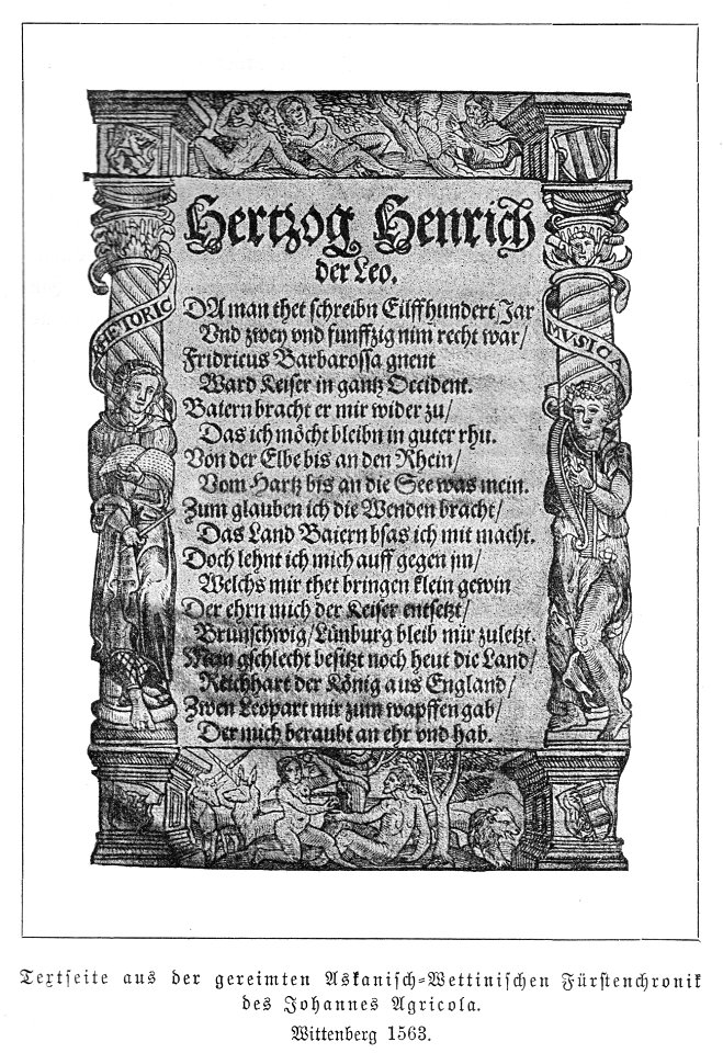 Illustrierte Geschichte d. sächs. Lande Bd. II Abt. 1 - 190 - Askanisch-Wettinische Fürstenchronik