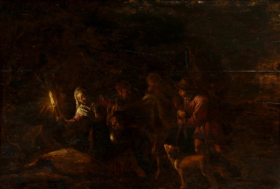 Imitator of Bassani - The Flight into Egypt - RCIN 402743 - Royal Collection