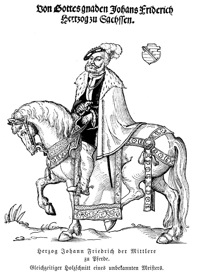 Illustrierte Geschichte d. sächs. Lande Bd. II Abt. 1 - 136 - Johann Friedrich der Mittlere