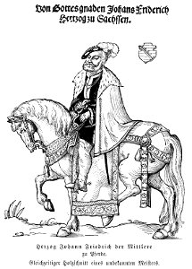 Illustrierte Geschichte d. sächs. Lande Bd. II Abt. 1 - 136 - Johann Friedrich der Mittlere