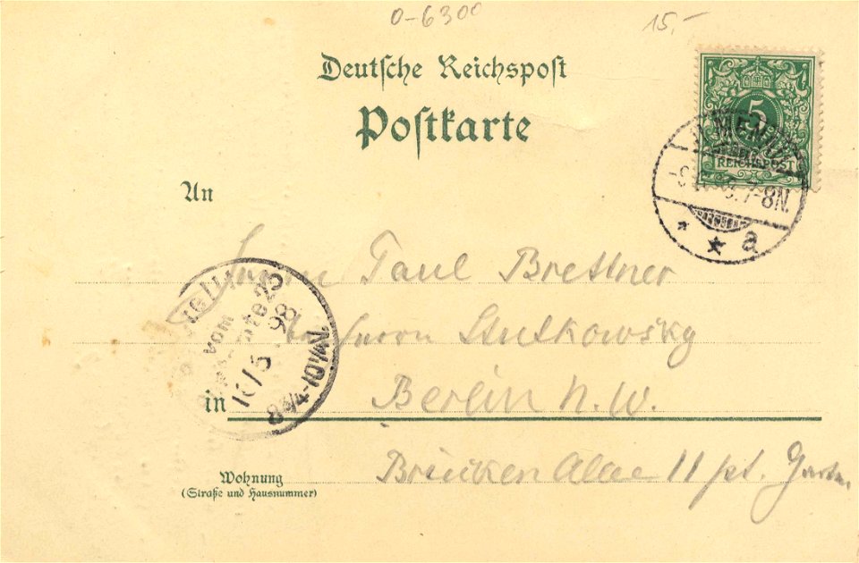 Ilmenau, Thüringen - Turm auf dem Kickelhahn; Gabelbach Restauration (back) (Zeno Ansichtskarten)