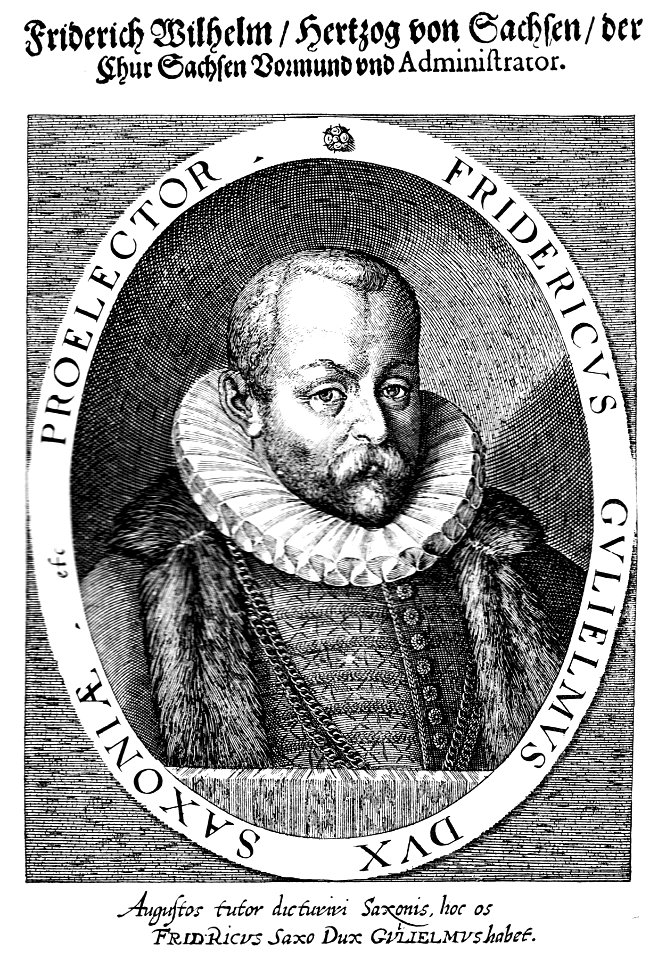 Illustrierte Geschichte d. sächs. Lande Bd. II Abt. 1 - 120 - Friderich Wilhelm Herzog von Sachsen