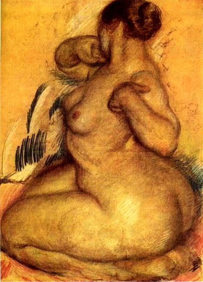 Ilya Mashkov - Nude - 1918