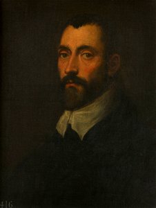 Imitator of Jacopo Tintoretto (1519-94) - Portrait of a Man - RCIN 402835 - Royal Collection