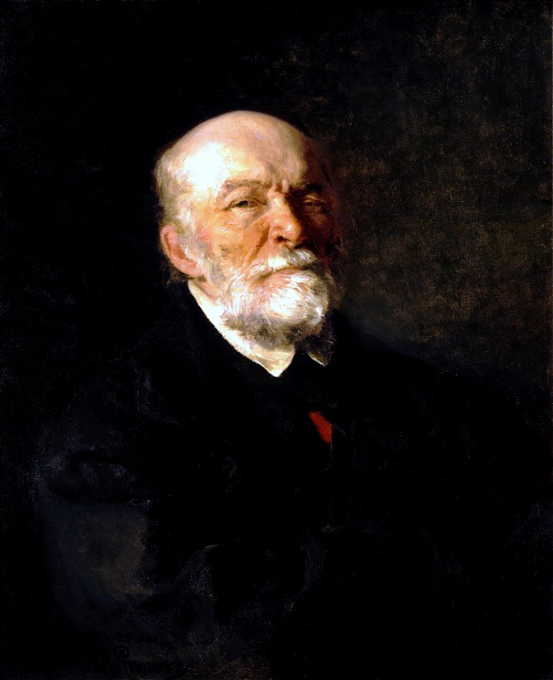 Ilya Repin Portrait of the Surgeon Nikolay Pirogov 1881