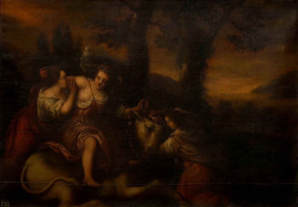 Imitator of Paolo Veronese (1528-88) - The Rape of Europa - RCIN 406045 - Royal Collection