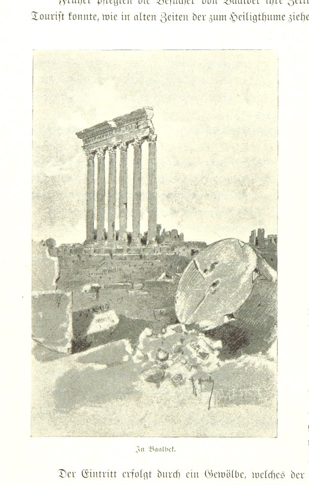 Image taken from page 296 of 'Pilgerritt. Bilder aus Palästina und Syrien ... Mit Illustrationen von R. Mainella' (11303079435)