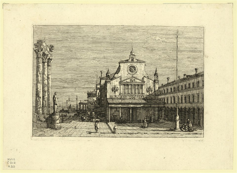 Imaginary view of S. Giacomo di Rialto LCCN2009633837