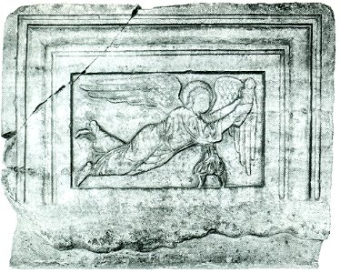 Image on the sarcophagus of St Stephen
