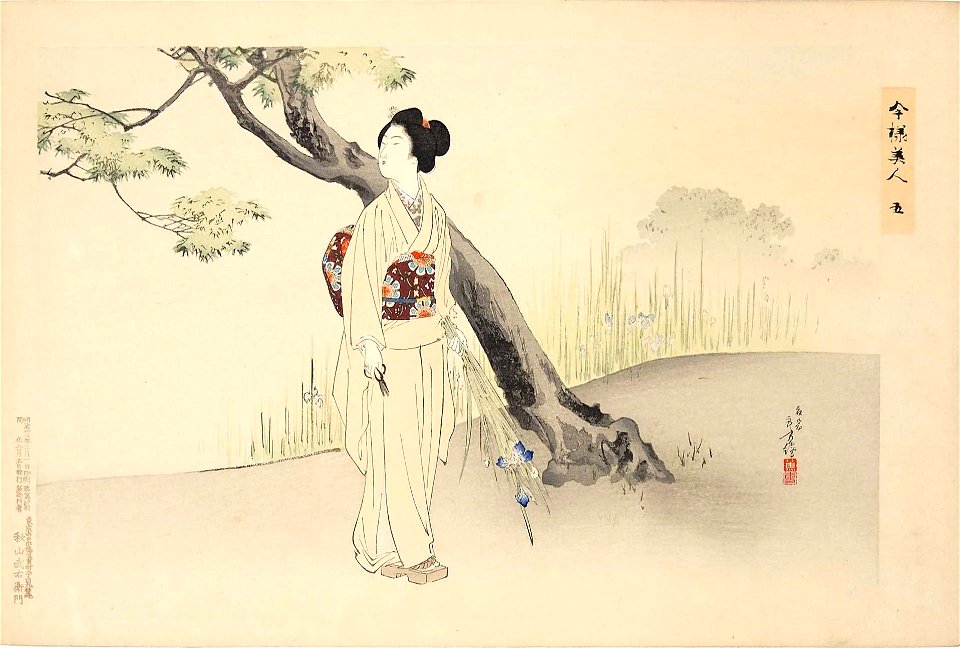 Imayō Bijin by Mizuno Toshikata 05