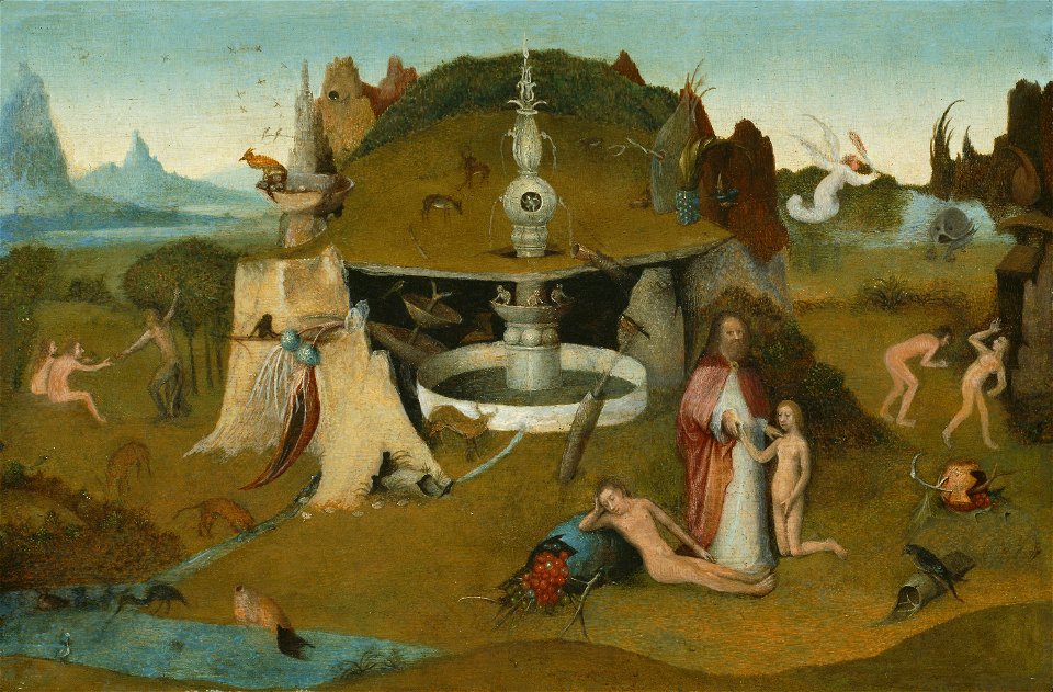 Imitator of Hieronymus Bosch - The Garden of Paradise - 1936.239 - Art Institute of Chicago
