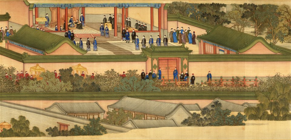 Imperial Rites of Sericulture (Scroll 4- “Offering Cocoons”)-part2